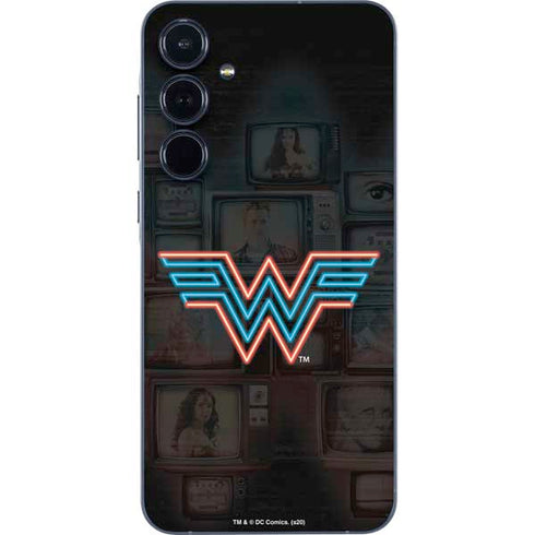 Wonder Woman 1984 (2020) Neon Logo Galaxy A35 5G Skin